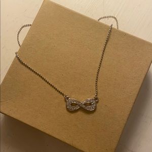 Sterling Infinity Necklace
